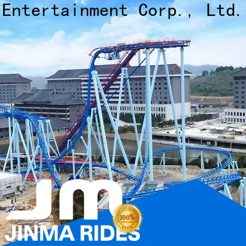 Jinma Rides sit down roller coaster factory for promotion 1