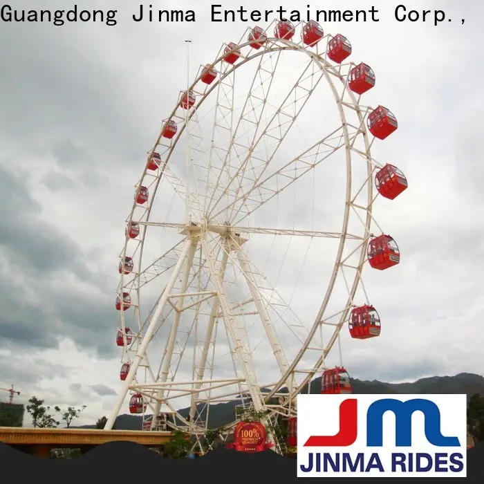 Jinma Rides golden horse roller coaster carnival ferris wheel factory for sale 1