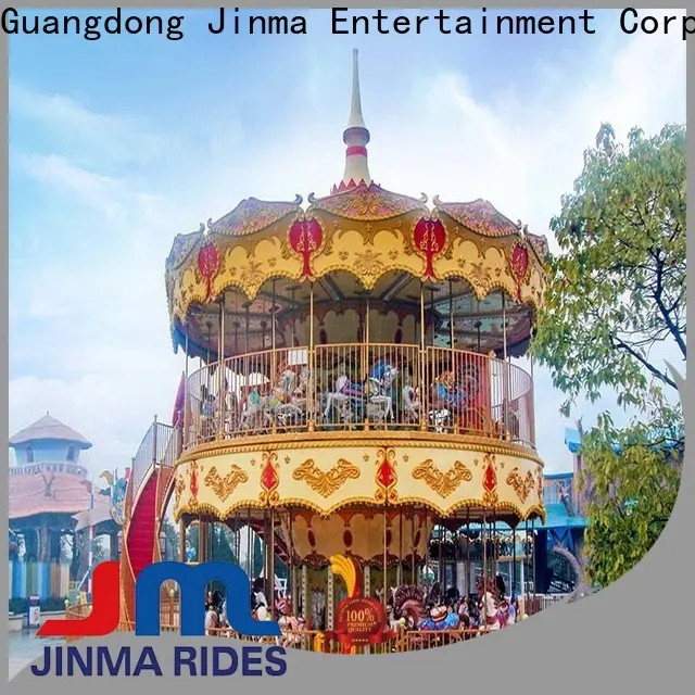 Jinma Rides mini carousel design for promotion 1