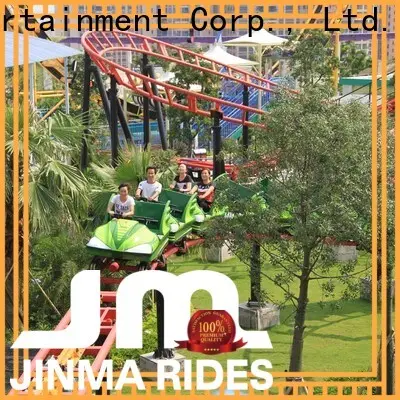 Jinma Rides down roller coaster for business for promotion 1