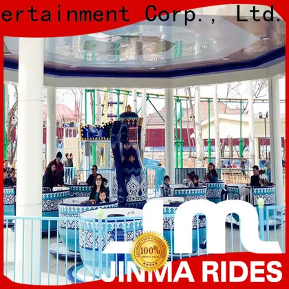 Jinma Rides tea cup ride construction on sale 1