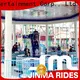 Jinma Rides tea cup ride construction on sale 1