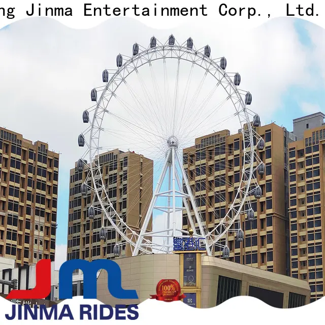 Jinma Rides golden horse double ferris wheel for sale China on sale 1