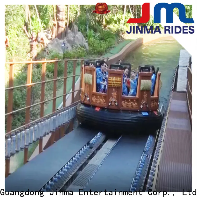 Jinma Rides log flume ride company for promotion 1