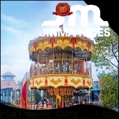 Jinma Rides Wholesale antique carousels design for sale 1