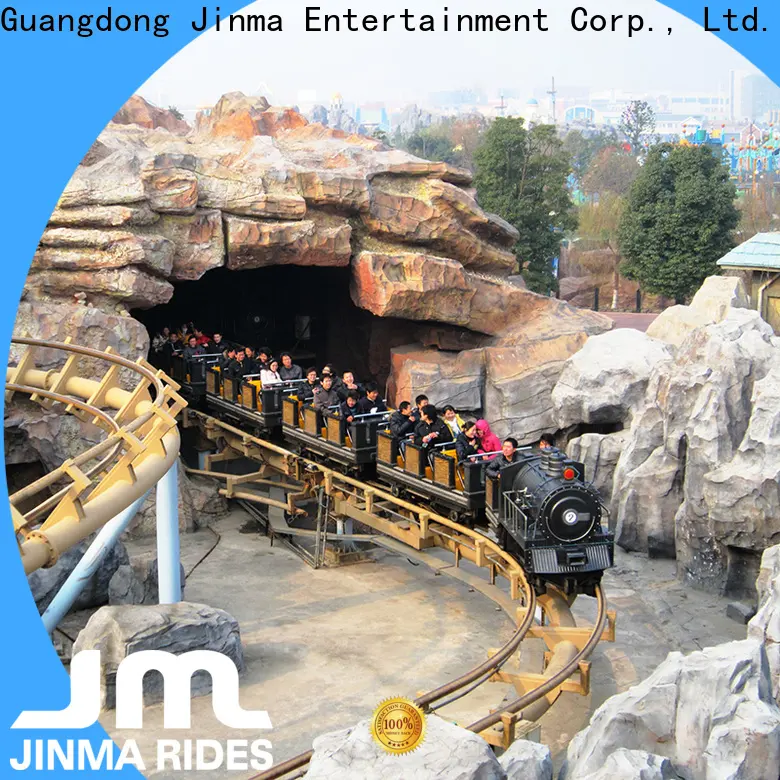 Jinma Rides Latest suspended coaster builder for promotion 1