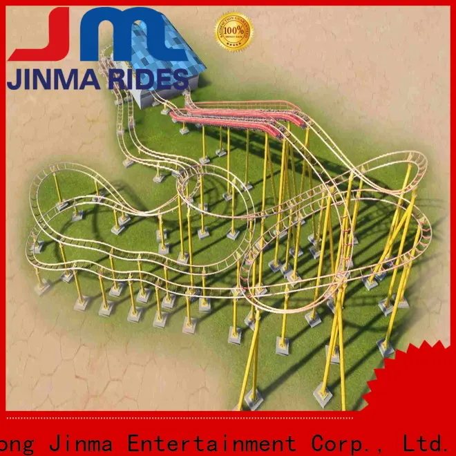 Jinma Rides white roller coaster factory for sale 1