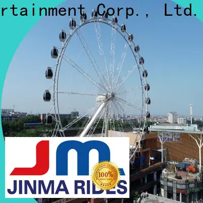 golden horse roller coaster upside down ferris wheel builder for promotion 1