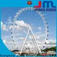 Jinma Rides golden horse rainbow ferris wheel manufacturers for sale 1