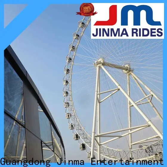 Jinma Rides rainbow ferris wheel construction for sale 1