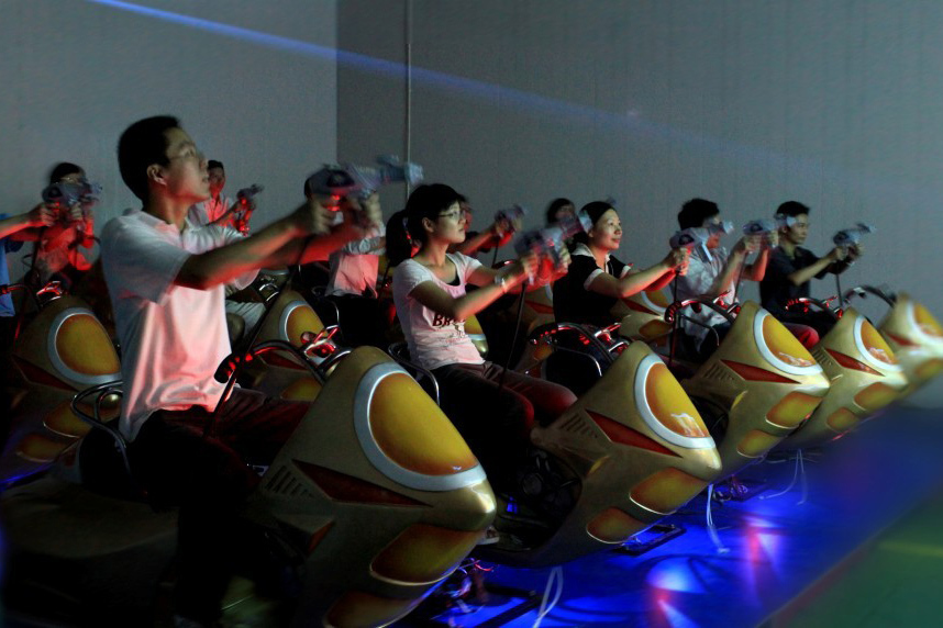 Dark Rides 4d Amusement Park 4d Dark Ride Byj-16a | Jinma Rides