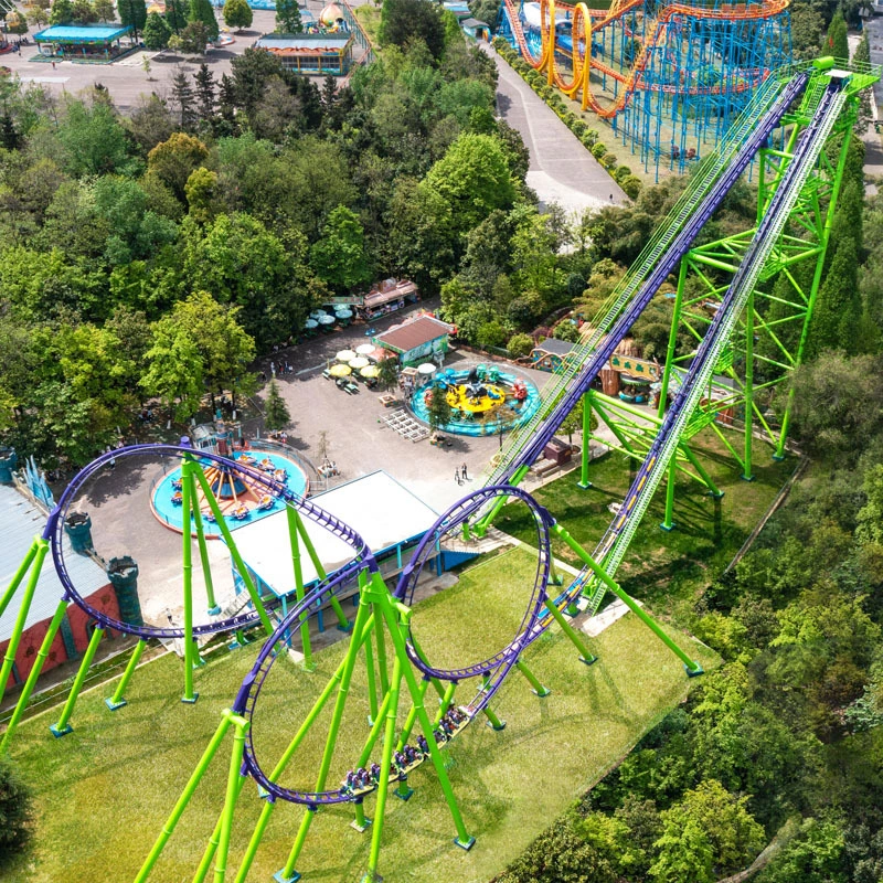 Shuttle Coaster Amusement Park Roller Coasters WFC-20A 1