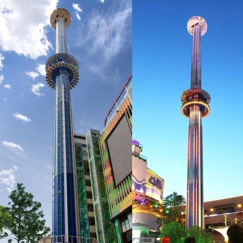 Free Fall Tower Carnival Ride ZYT-28B 1
