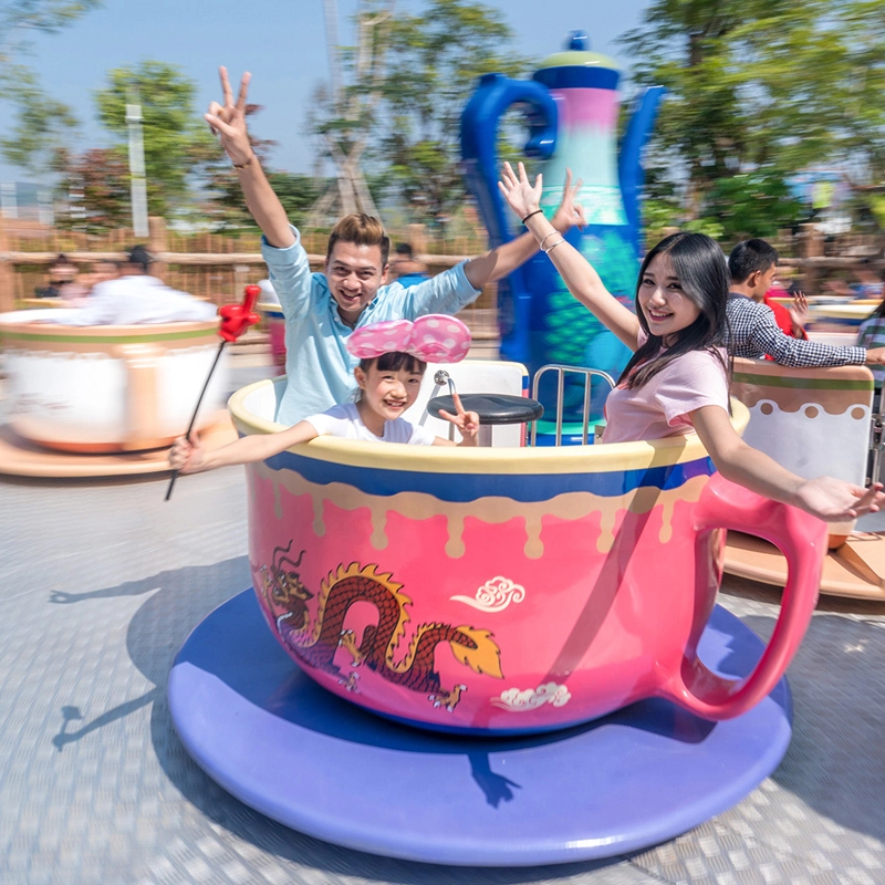 Amusement Park Ride Family Tea Cup Ride ZB-36A 1