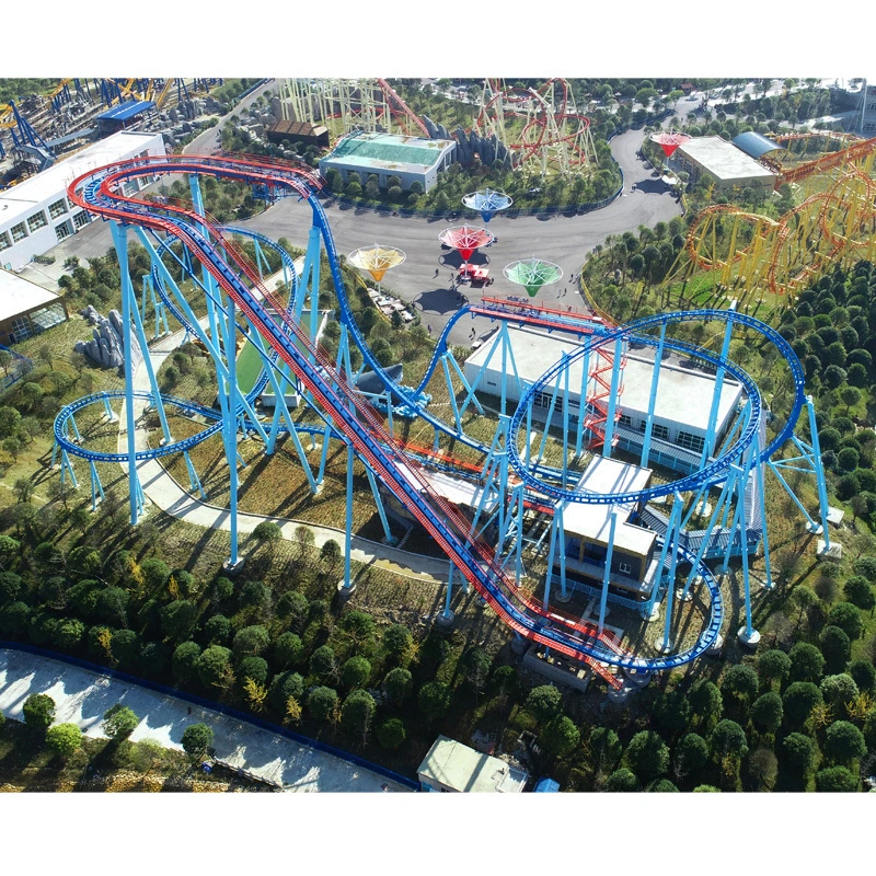 Amusement Thrill Vertical Roller Coaster GSC-24A 1