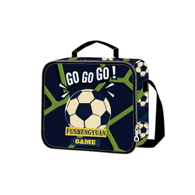 Outdoor Casual Sports Backpack Lunch Bag Student School Lunch Bag Soccer Style Waterproof Other Backpack 1
