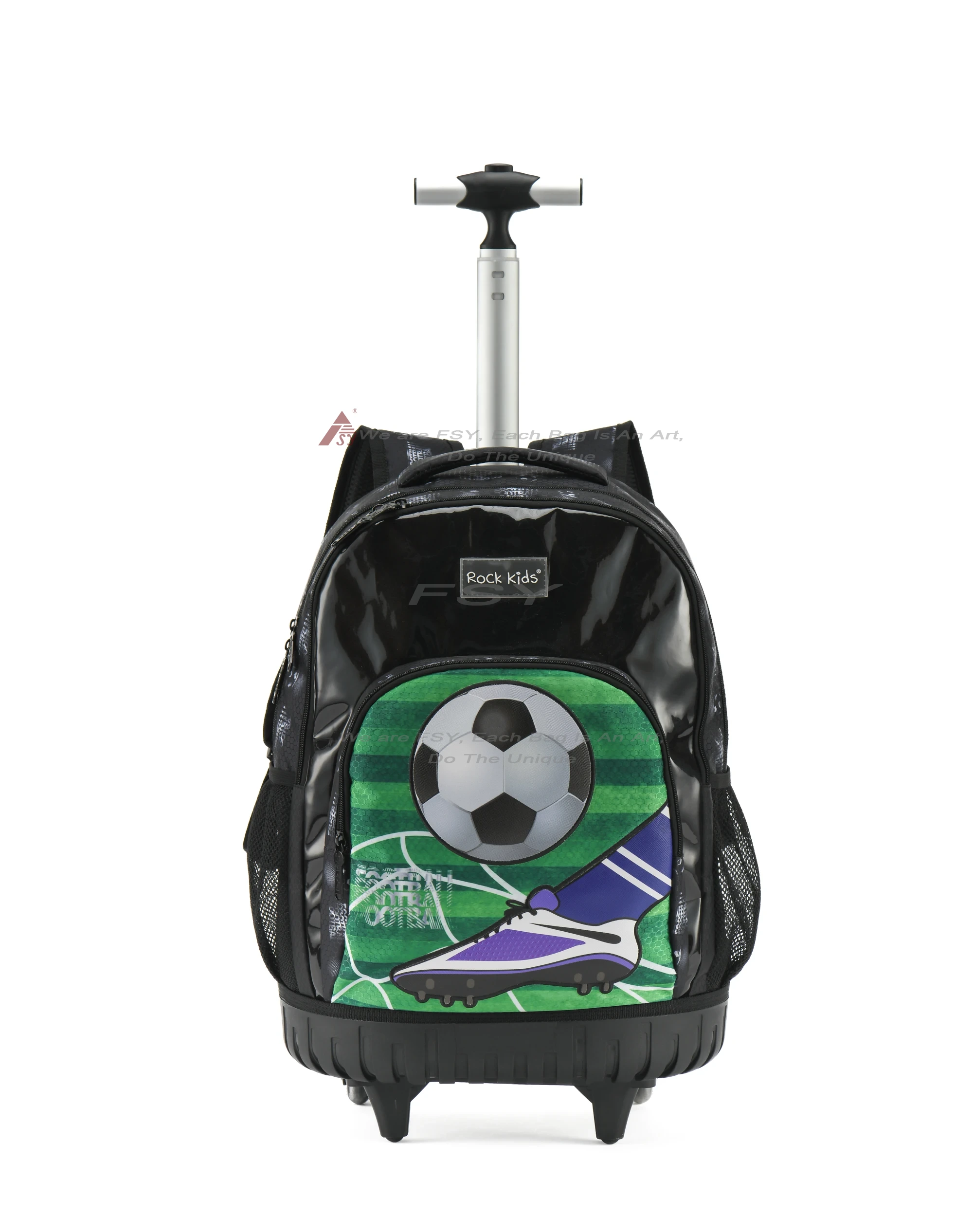 Rolling Backpack Kids Wheeled School Backpack Waterproof School Backpacks With Wheels Middle School Trolley Back Pack 1