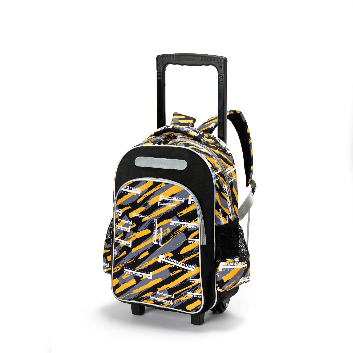 2024 High Capacity Cartoon School Trolley Bag Wheeled Bookbag Children School Rolling Backpack With 2 Wheels For Kid 1