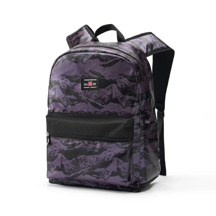 600d Polyester Camouflage Casual Sports Backpacks Custom Logo Lightweight Travel Backpack With Usb Student School Bags 1