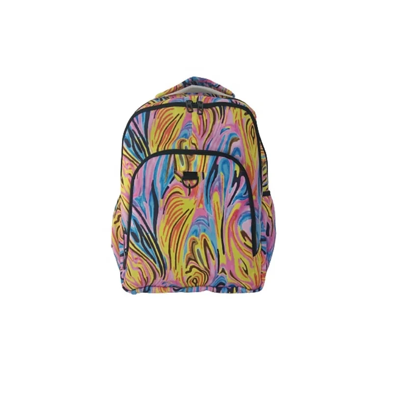 College School Students Backpack High School Bag Printed Anti-splash Computer Bag Outdoor Street Travel Backpack Lightweight 1