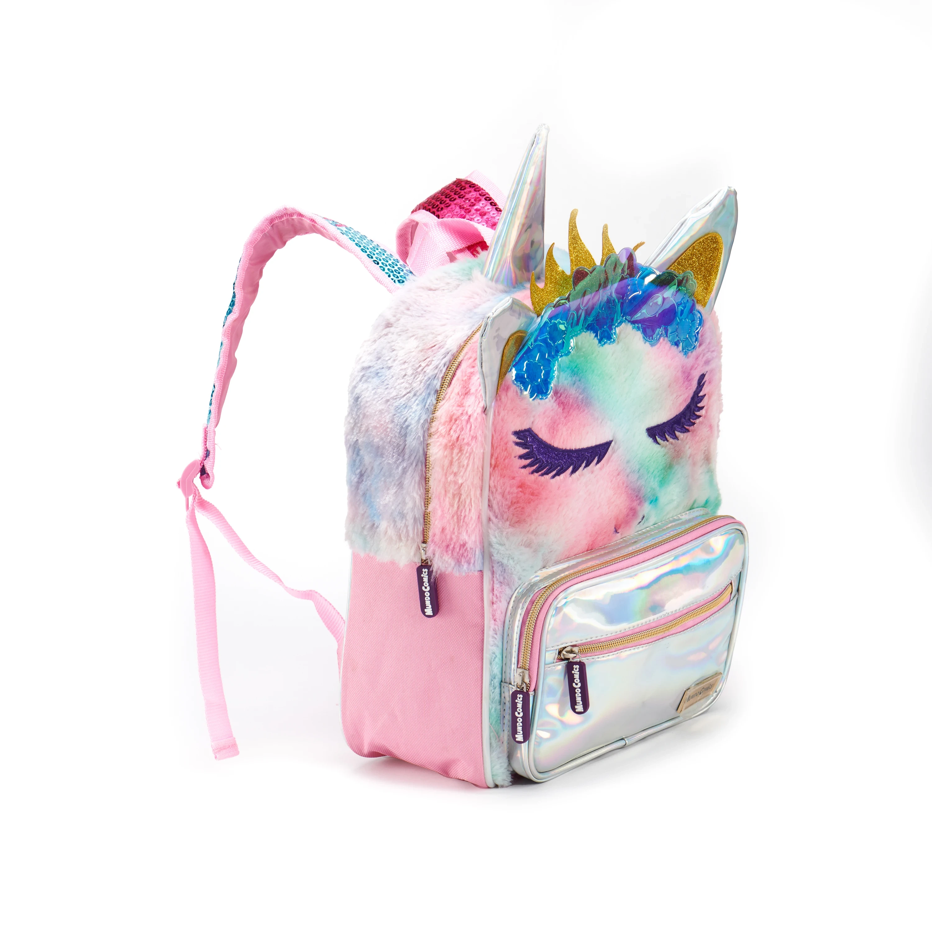Fsy Plush Unicorn Kids Backpack Custom Fashion Kindergarten Bag Mini Cute School Student Backpacks For Girls Factory Wholesale 1