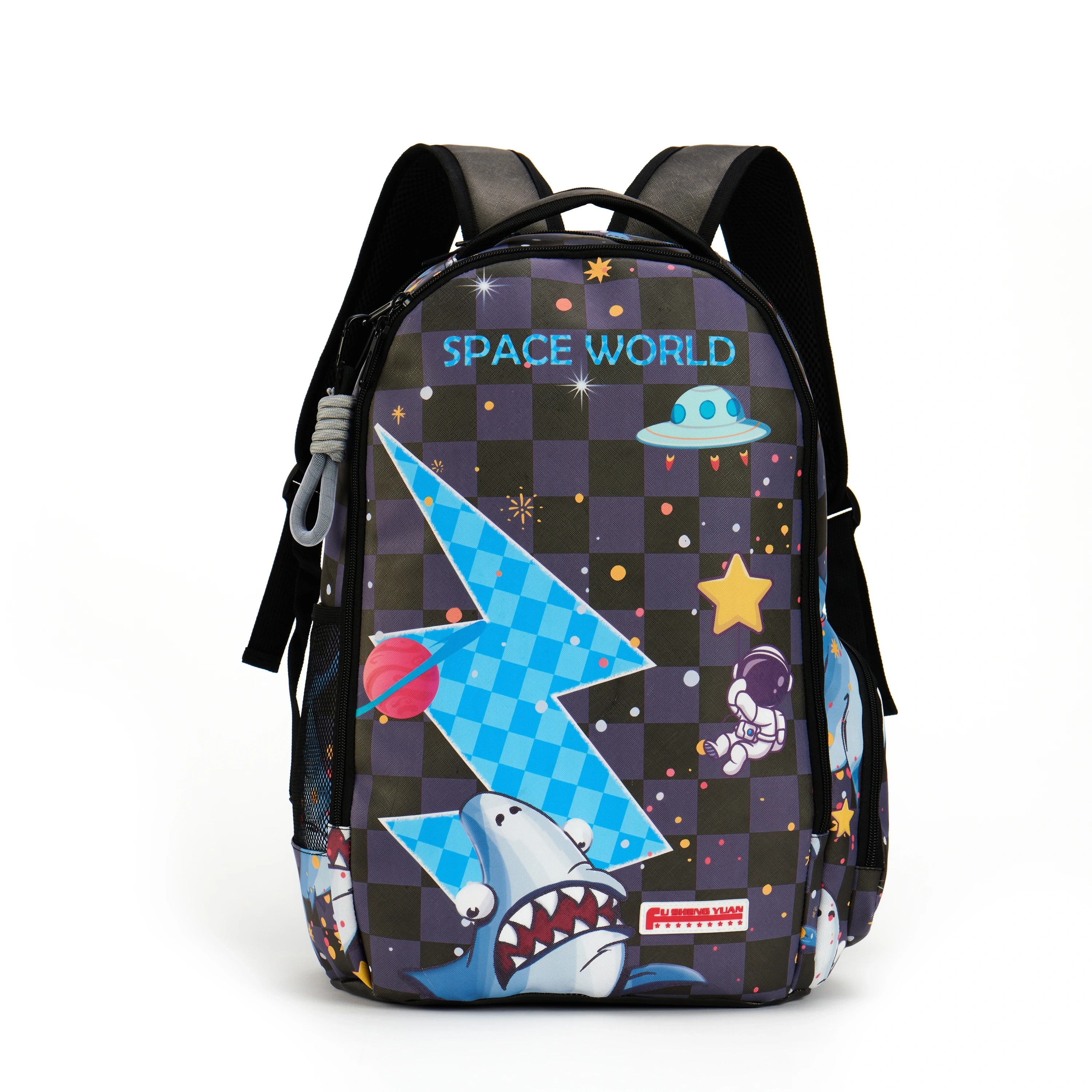 Custom Logo Graffiti Pattern Schoolbags Backpack  bag factory Teenager Printing School Bags Leisure Backpack Wholesales 1