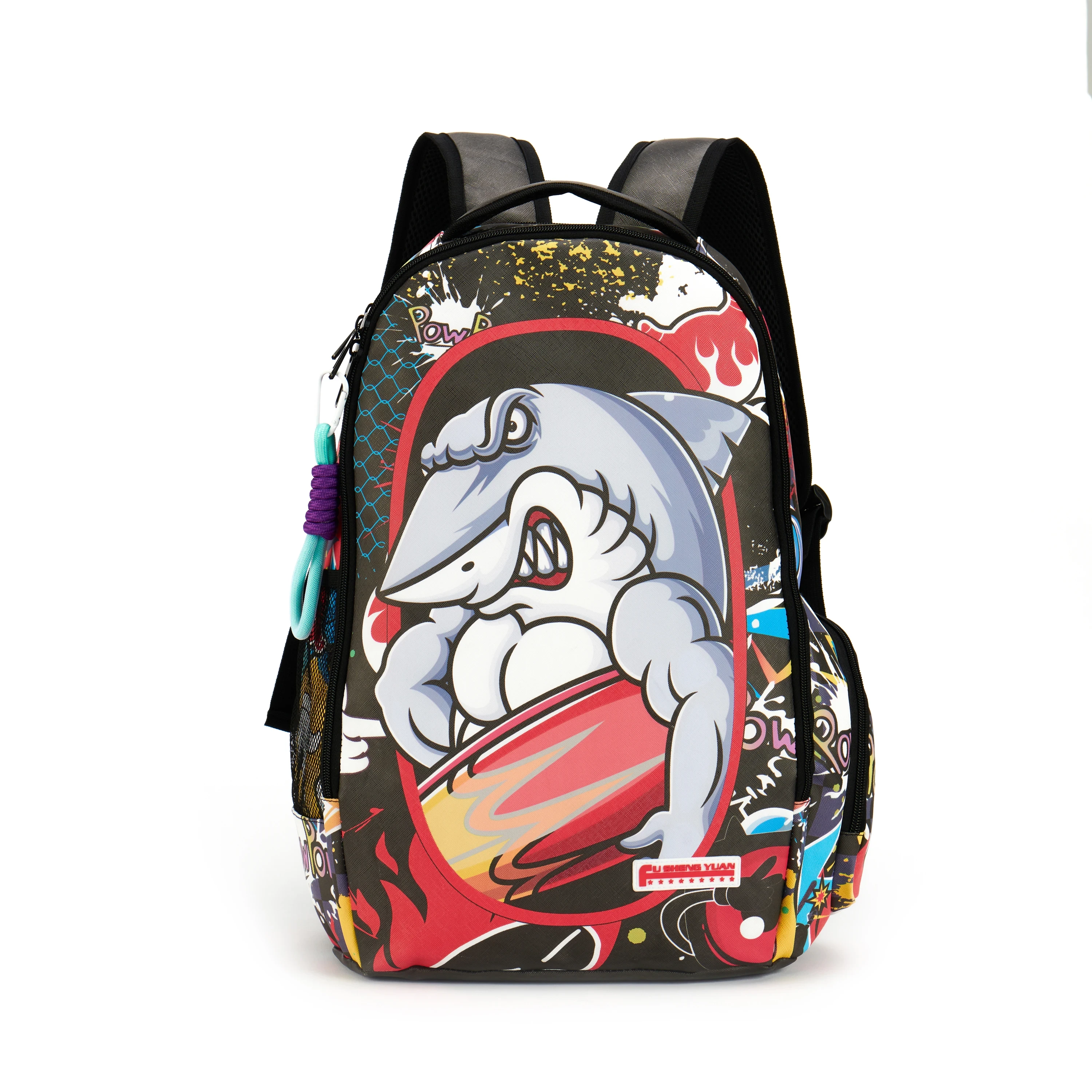 Factory Wholesale custom Kids Casual Leisure Backpack School Bag Men's Bag Travel Punk Style Adult Custom Logo Printed Backpacks 1
