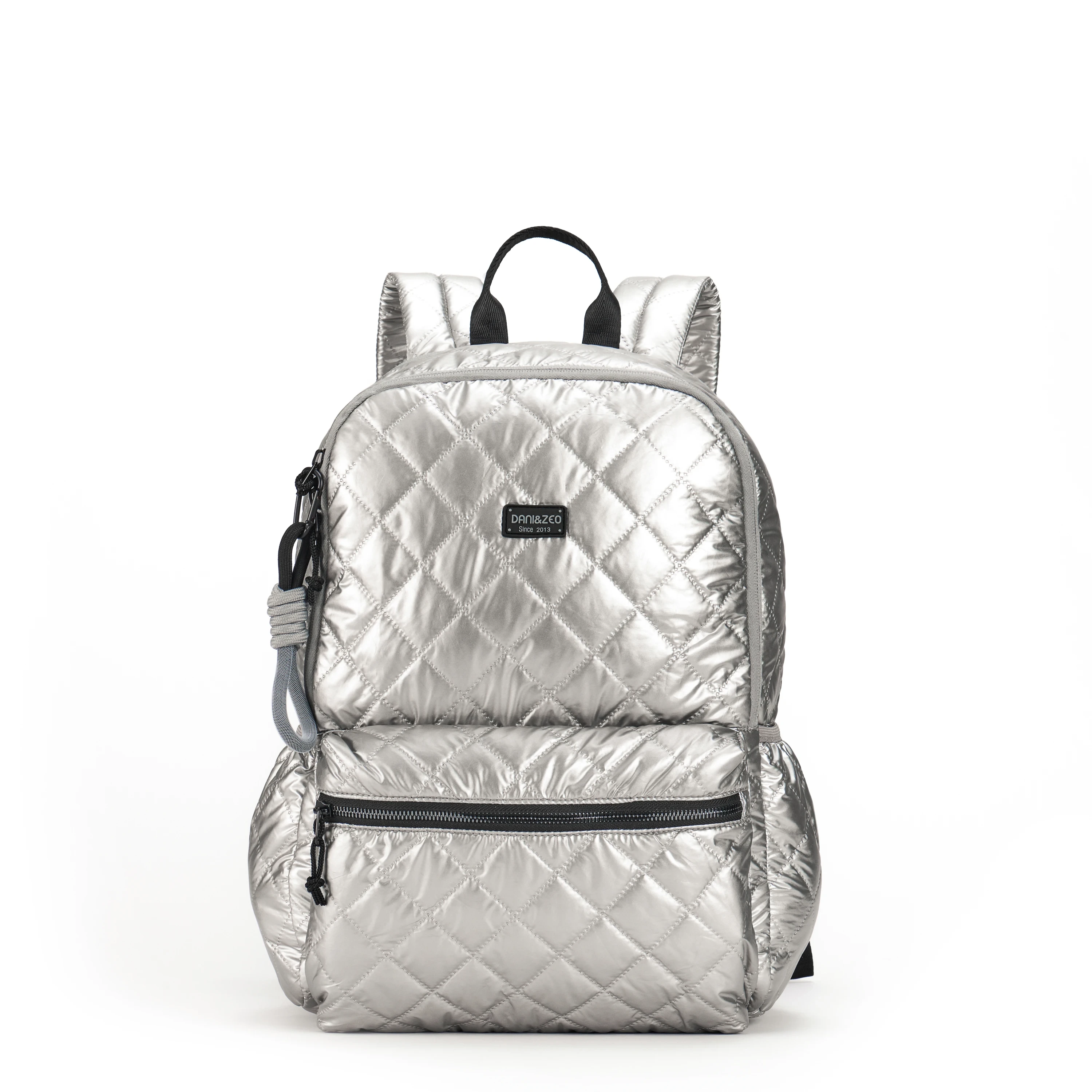 Lightweight Pure Women Soft Other Puff Travel Backpack bag factory  Outdoor Teenager Youth Checked Style Of School Bags College Student Men 1