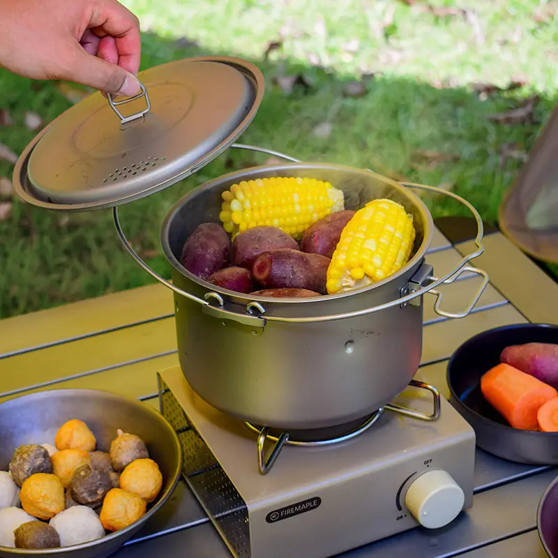 Titanium Cooking Pot High Quality Titanium Cookware Suppliers 6