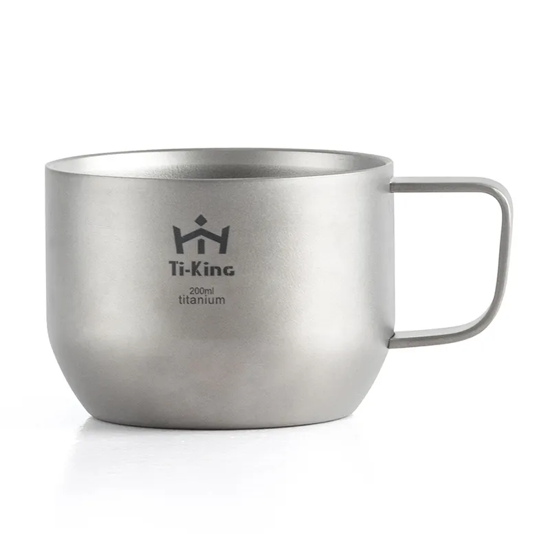 Titanium Coffee Cup by Ti-KING 4