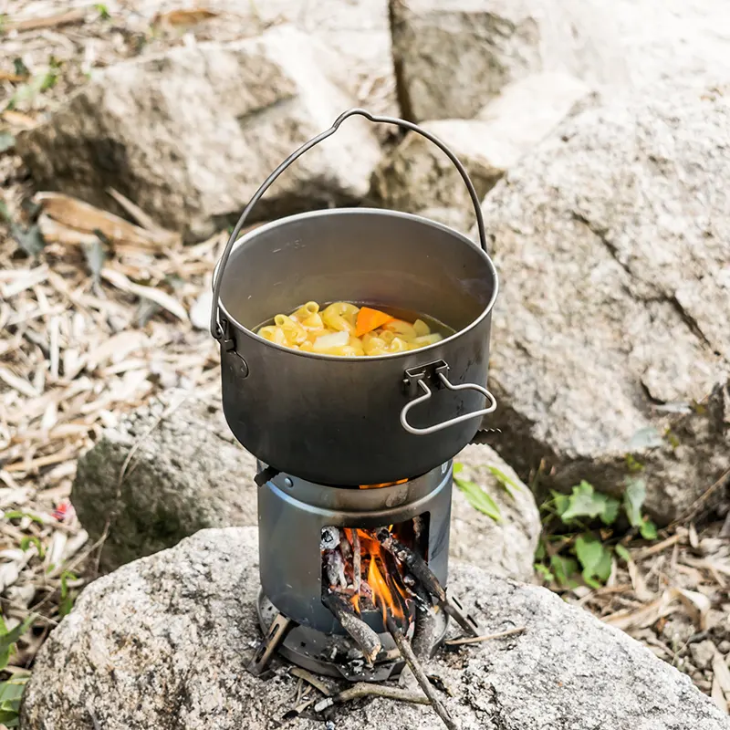 Titanium Pots and Pans Set by Ti-KING 6