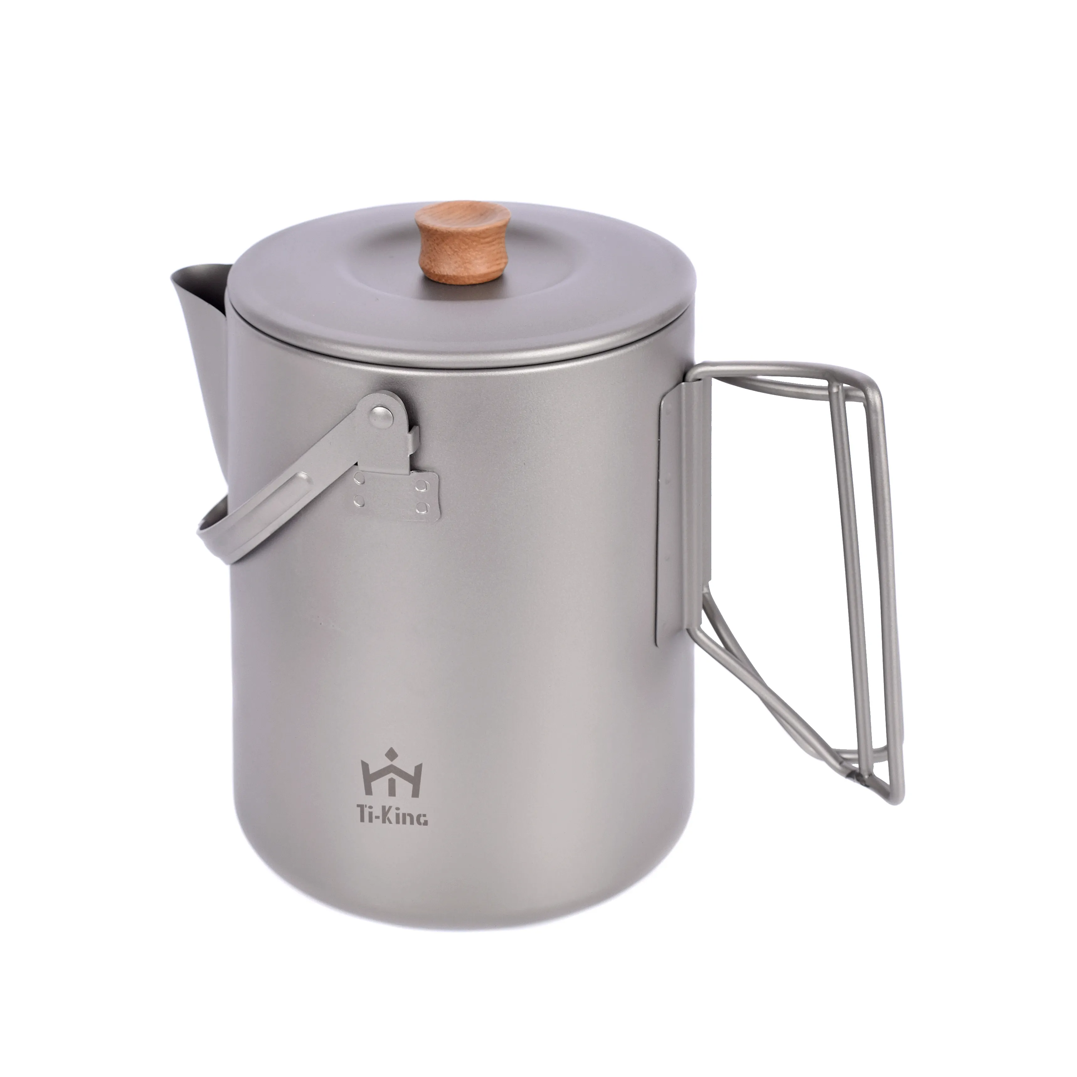 Ti-KING Camping Coffee Kettle Camping Coffee Kettle Supply 4