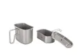 Titanium Mess Kit with Canteen Cookware Wholesale - Ti-KING 4