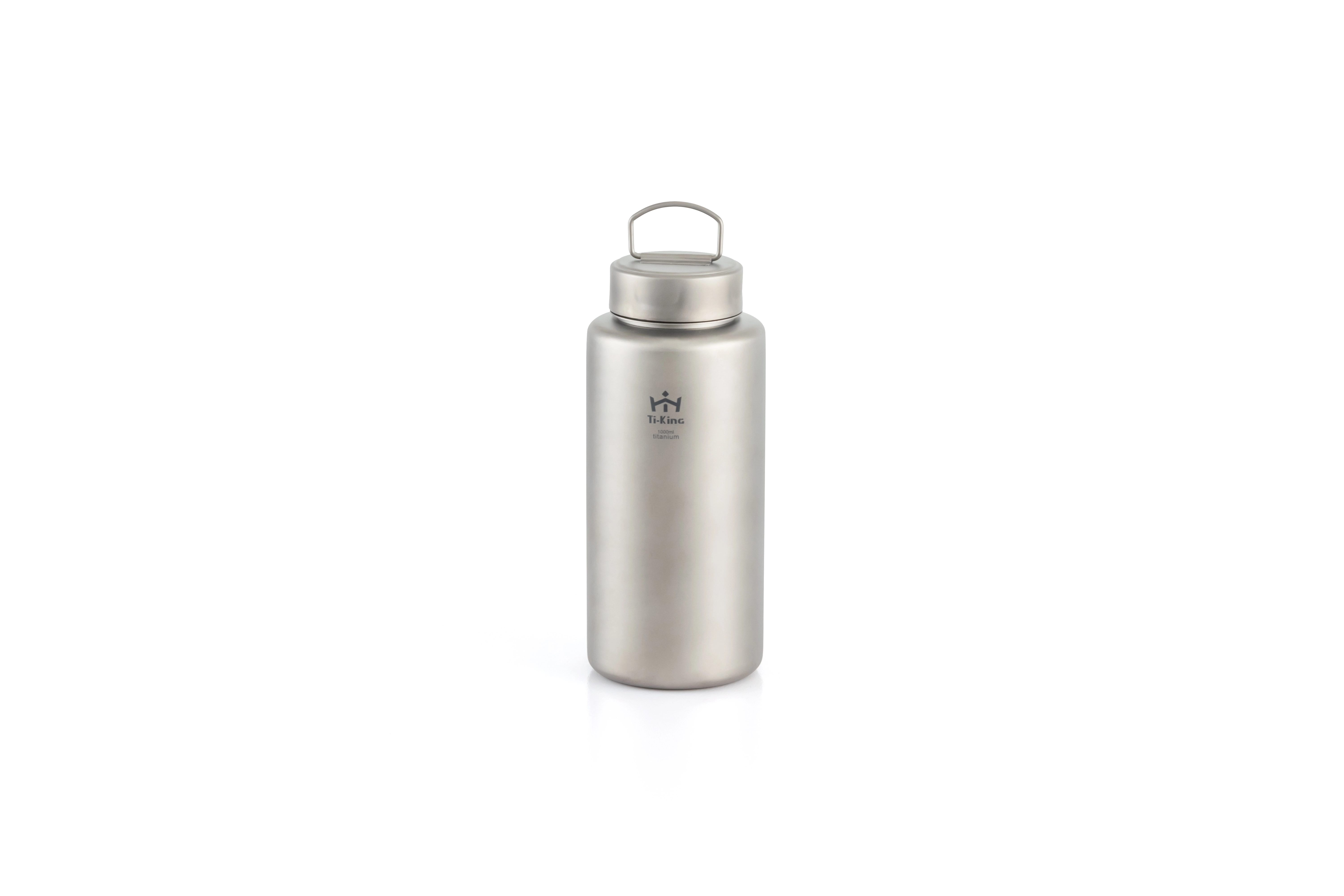 Titanium sporting bottle, 700/1000ml capacity ultra light single for outdoor camping 1