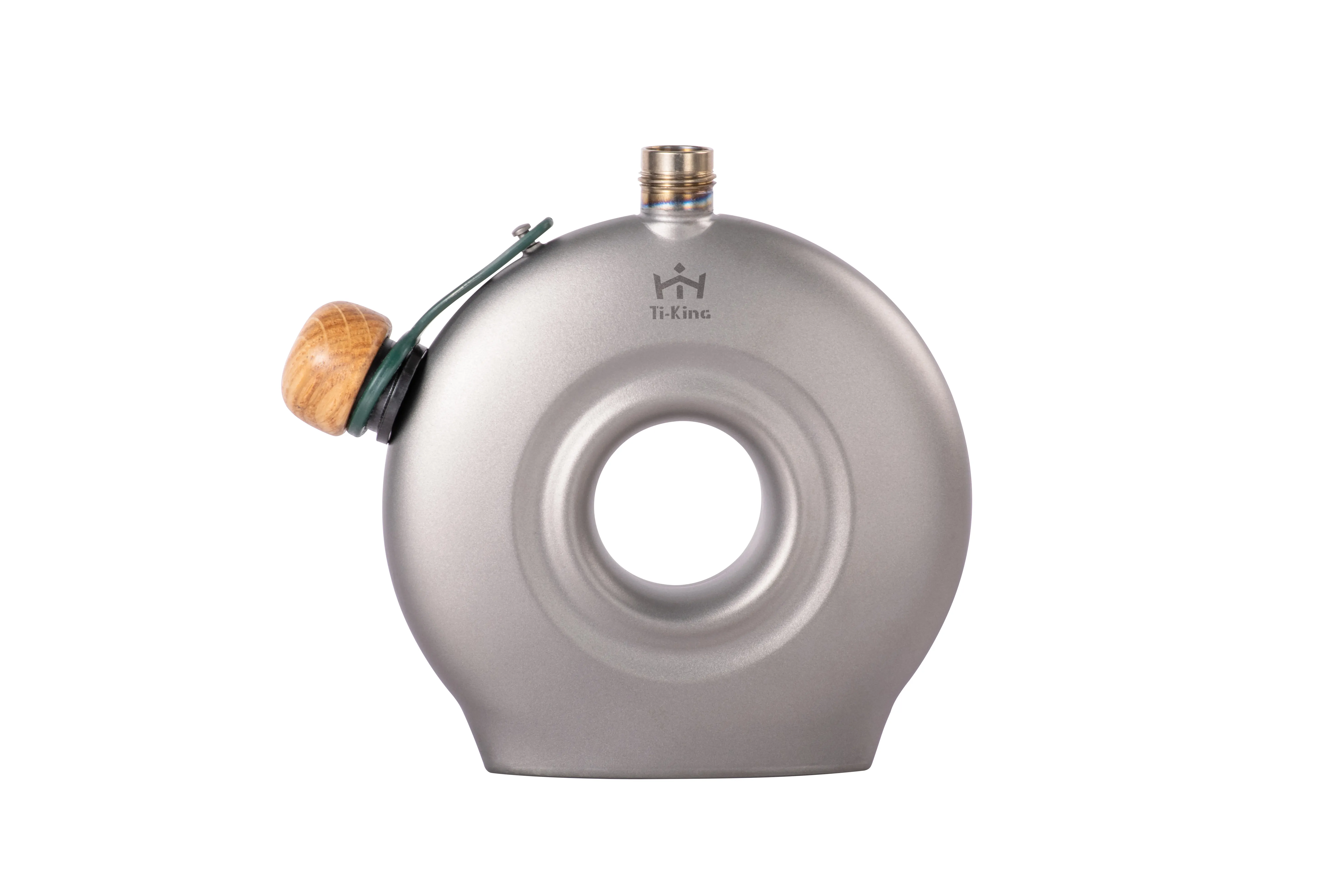Ti-KING Titanium Curved Flask for Business 4