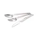 Tableware Titanium Camping Cutlery Set Factory 4