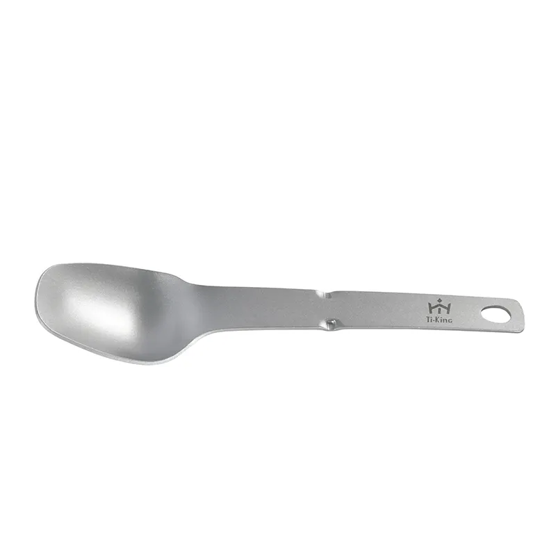 Titanium Long Spork by Ti-KING 6