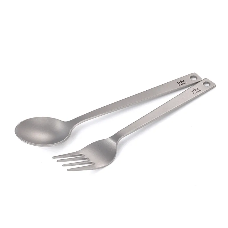 Ti-KING Titanium Knife and Fork for Business 3