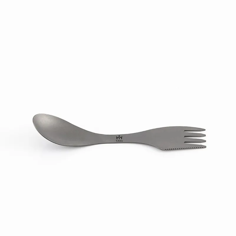 Titanium Fork and Spoon by Ti-KING 3