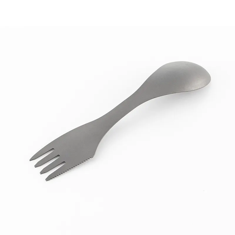 Titanium Fork and Spoon by Ti-KING 4