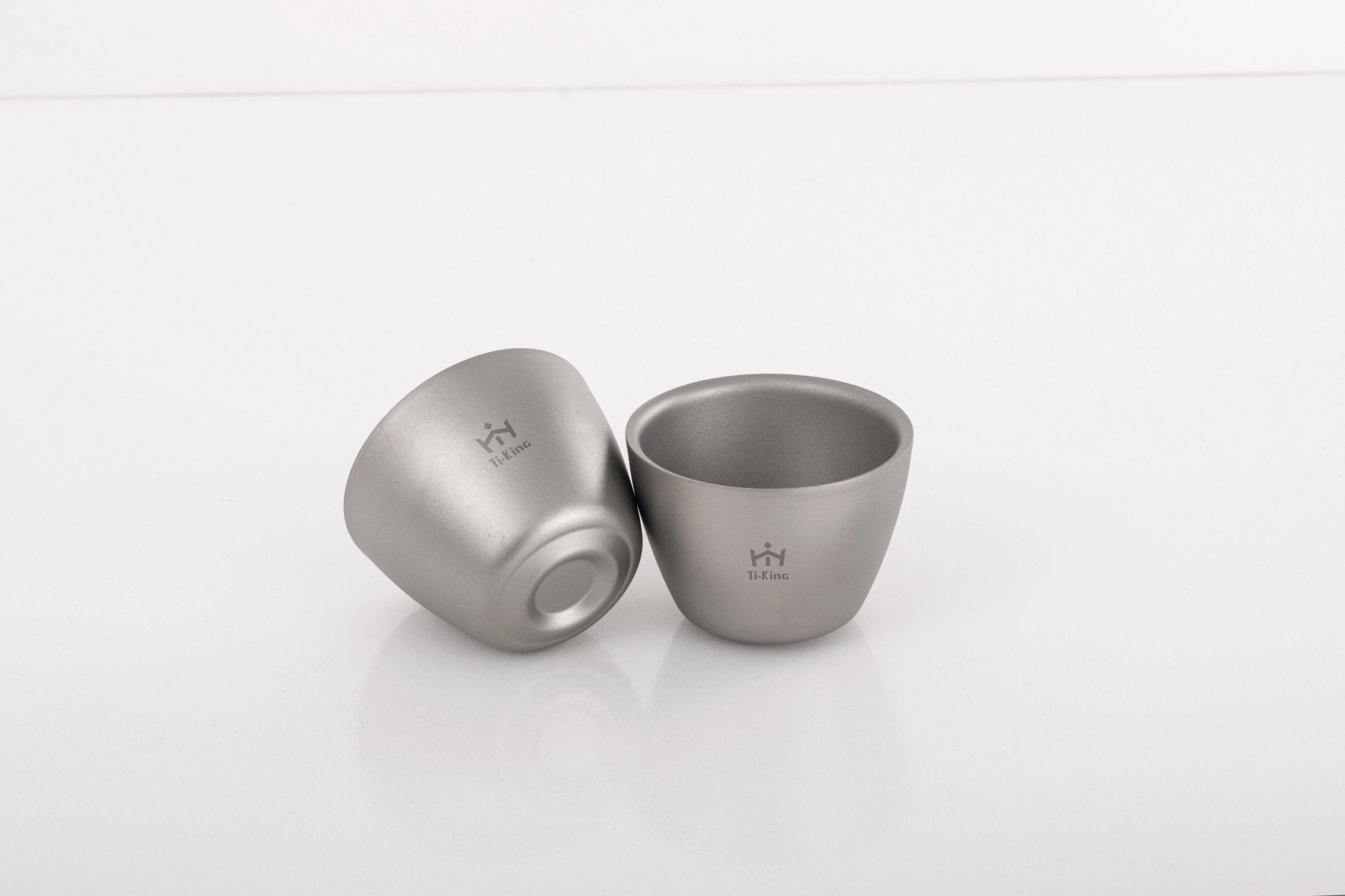 50ml titanium double-walled lightweight soju cup 1