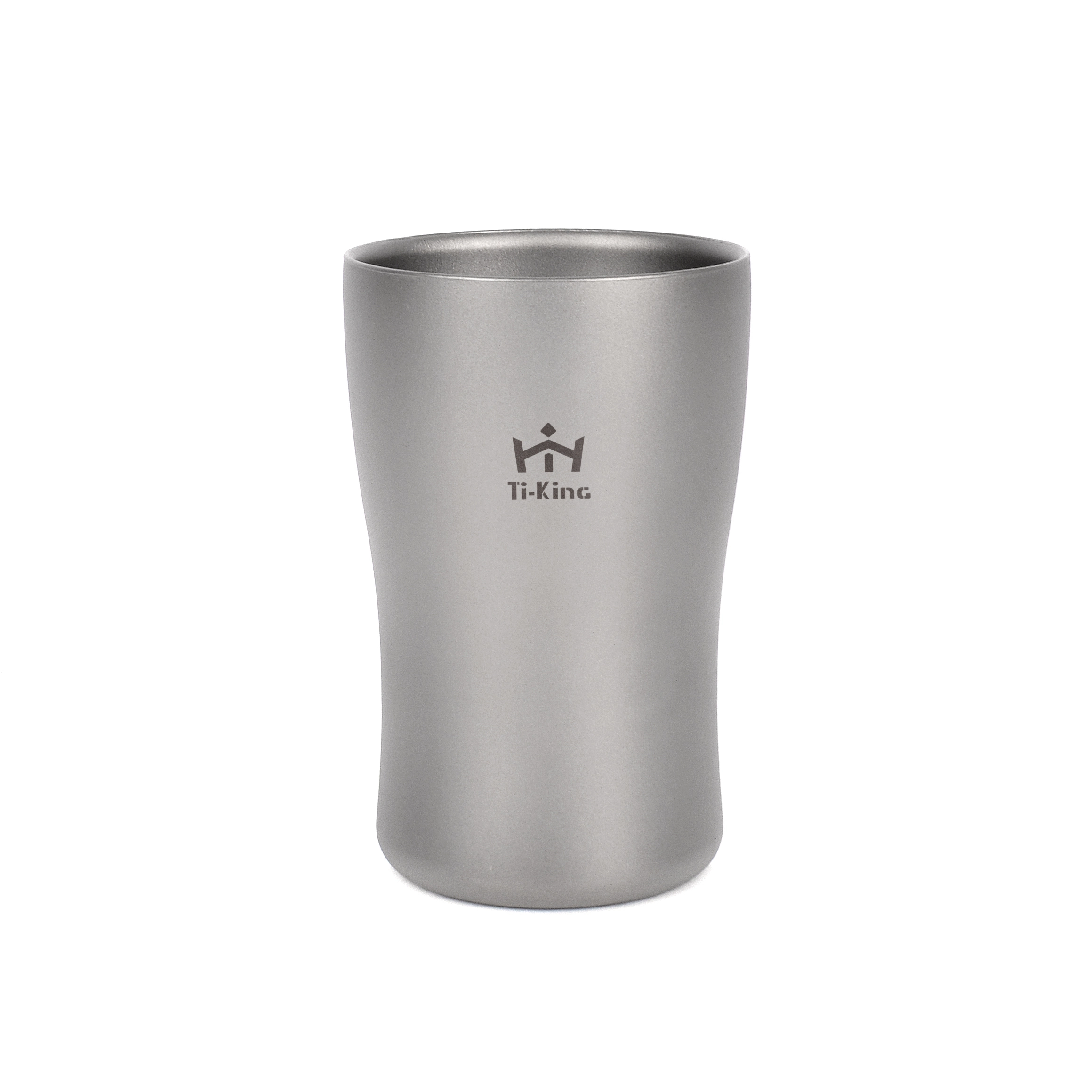 Titanium double-walled drinking cup beer cup for outdoor& indoor 1