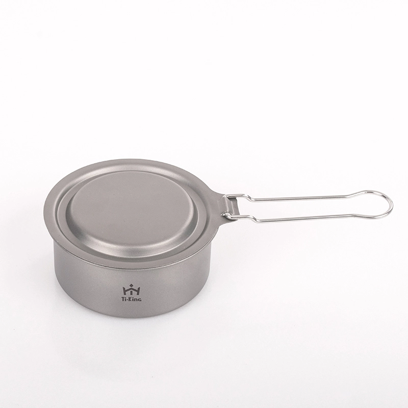 Titanium alcohol burner with fire containment lid convenient open flame device for one person/ hiking/ backpacking 1