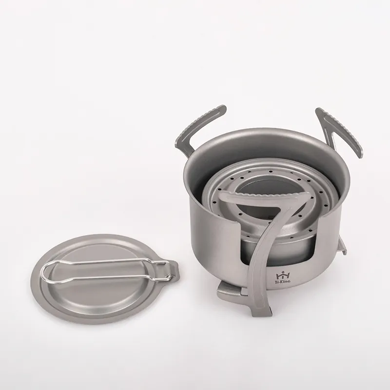 Ti-KING Portable Titanium Wood Stove Company 5