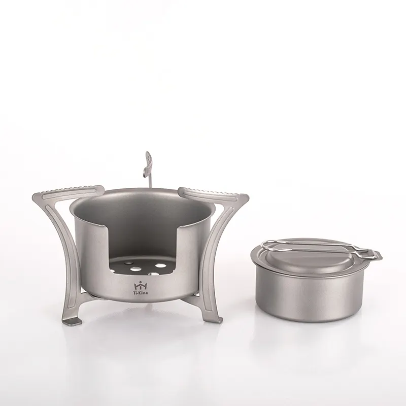 Ti-KING Portable Titanium Wood Stove Company 6