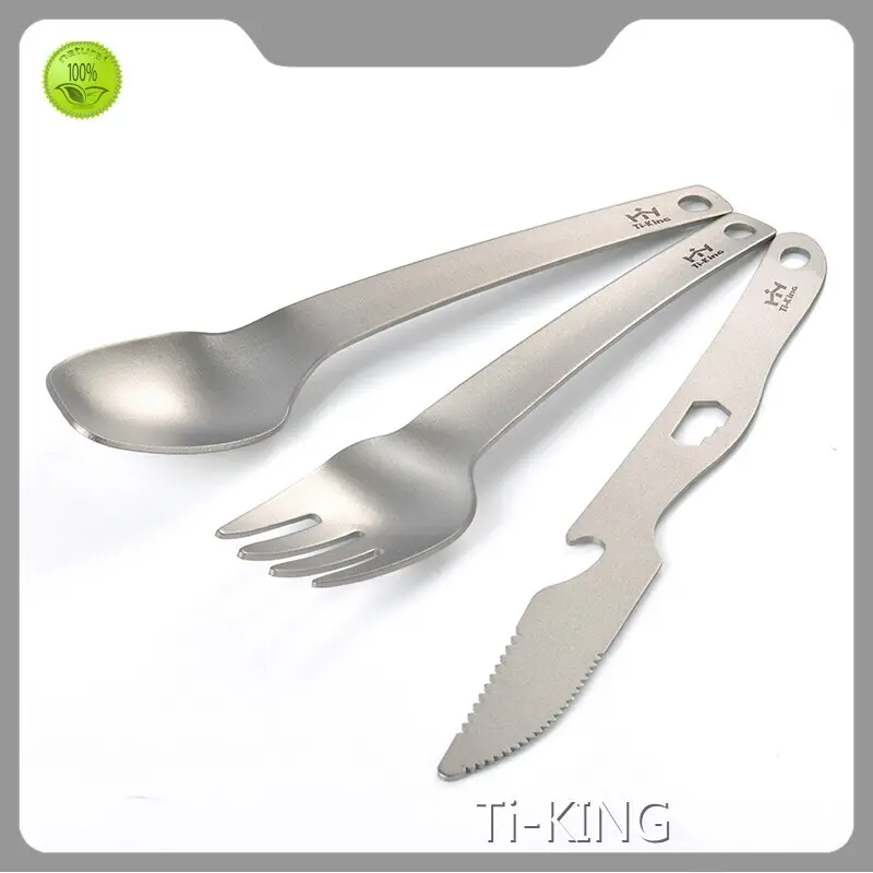 Ti-KING Titanium Knife Fork Spoon Suppliers 1