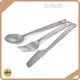 Ti-KING Titanium Knife and Fork for Business 1