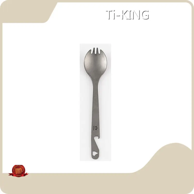 Ti-KING Titanium Fork Spoon Titanium Fork Spoon Company 1