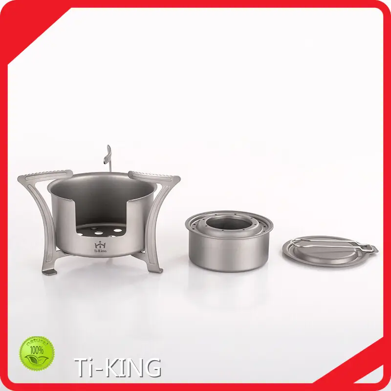 Ti-KING Portable Titanium Wood Stove Company 1