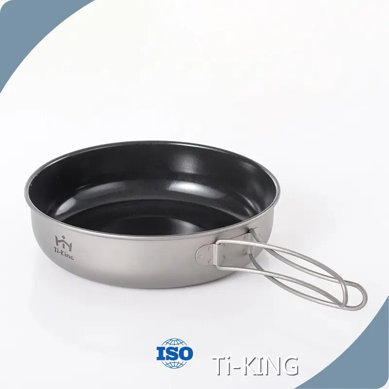 Ti-KING Titanium Frying Pan Titanium Frying Pan Supply 1